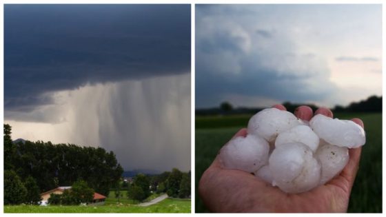 Uwaga! Burze z gradem i silnym wiatrem nadciągają nad część regionu
