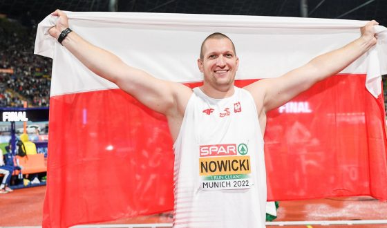 Wojciech Nowicki z Podlasia Białystok Mistrzem Europy w rzucie młotem