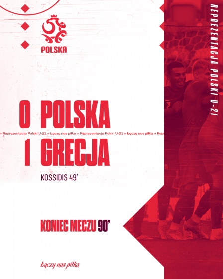 Białystok. Piłkarska młodzieżowa reprezentacja Polski U-21 przegrała z Grecją
