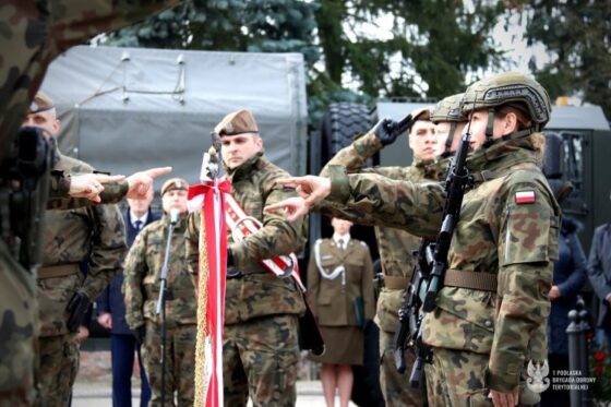 Terytorialsi złożyli przysięgę wojskową w Ciechanowcu