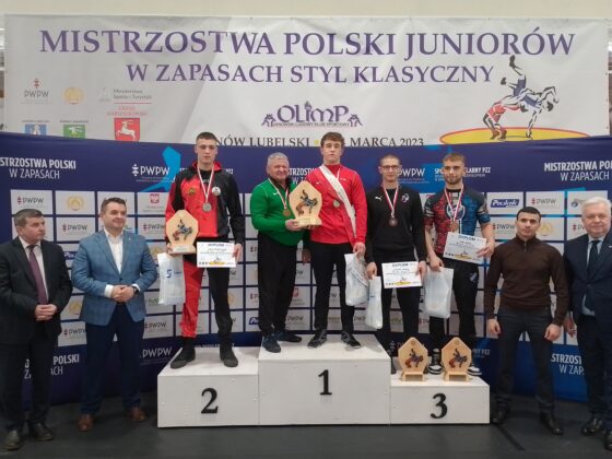 Zapaśnicy KS Wschód Białystok zdobyli dwa medale Mistrzostw Polski Juniorów w zapasach w stylu klasycznym