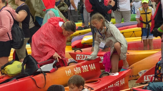 Ponad 1,1 tys. uczestników spływu „500 kajaków” w Drohiczynie