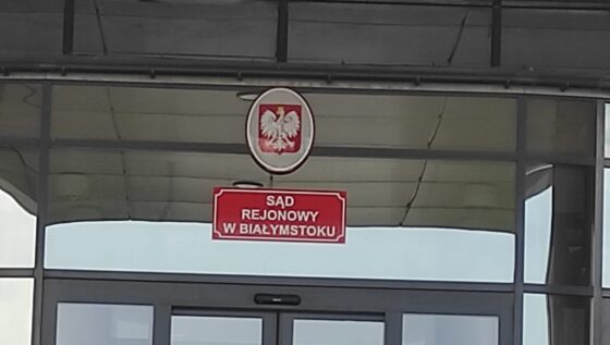Białystok. Sąd uniewinnił wolontariusza oskarżonego m.in. o grożenie funkcjonariuszom SG