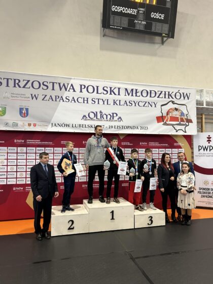Dwa medale Mistrzostw Polski dla zapaśników KS Wschód Białystok