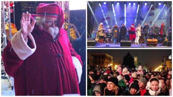 Mikołaj z Rovaniemi z wizytą w Białymstoku – FILM