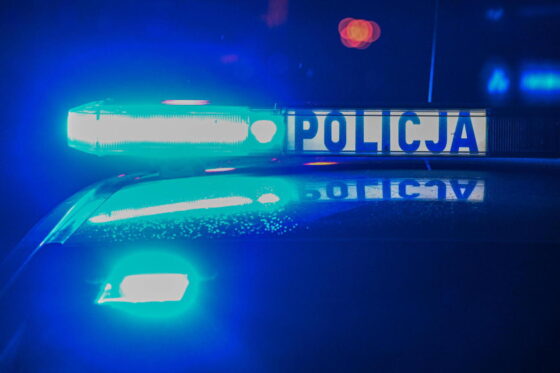 Łomża. Zablokowane drogi przez ciężarówki