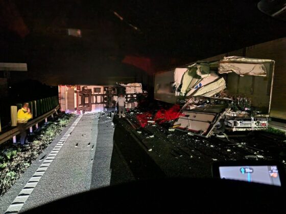 Wypadek na obwodnicy Zambrowa