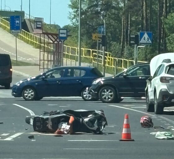 Michałowo i Białystok. Groźne wypadki w regionie. Zmarł motocyklista.