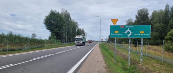 Bielsk Podlaski z nową obwodnicą. Otwarto kluczowy odcinek DK66