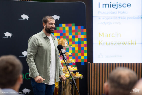 Marcin Kruszewski z Łap Pszczelarzem Roku 2025