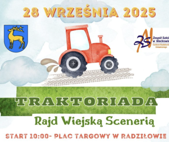 Traktoriada 2025: 28 września rajd wiejską scenerią w gminie Radziłów!