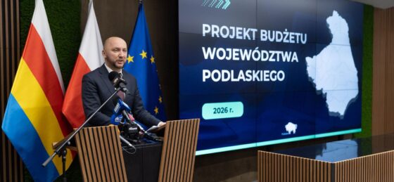 Marszałek: budżet województwa podlaskiego na 2026 r. – budżetem rozwoju