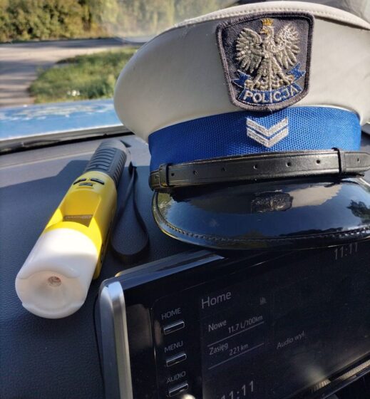 Mońki. 27-latek nie potrafił utrzymać prostego toru jazdy