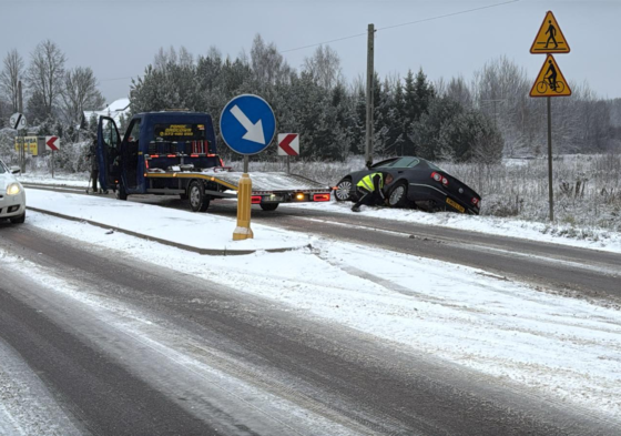 Seria kolizji w regionie z powodu śliskich dróg po ataku zimy