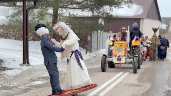 Zapusty Radziłowskie 2026. Mróz nie przeszkodził w zabawie.