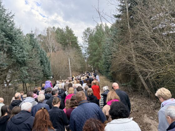 Droga Krzyżowa w Dzikich Kolonii