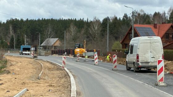 Utrudnienia na drodze wojewódzkiej nr 687 Hajnówka-Narewka