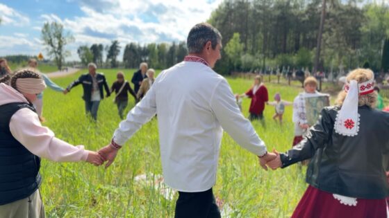 Kleszczele. Korowaj juriański we wsi Dasze