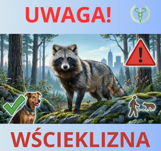 Wojewódzki Lekarz Weterynarii informuje o stwierdzeniu wścieklizny w Białymstoku