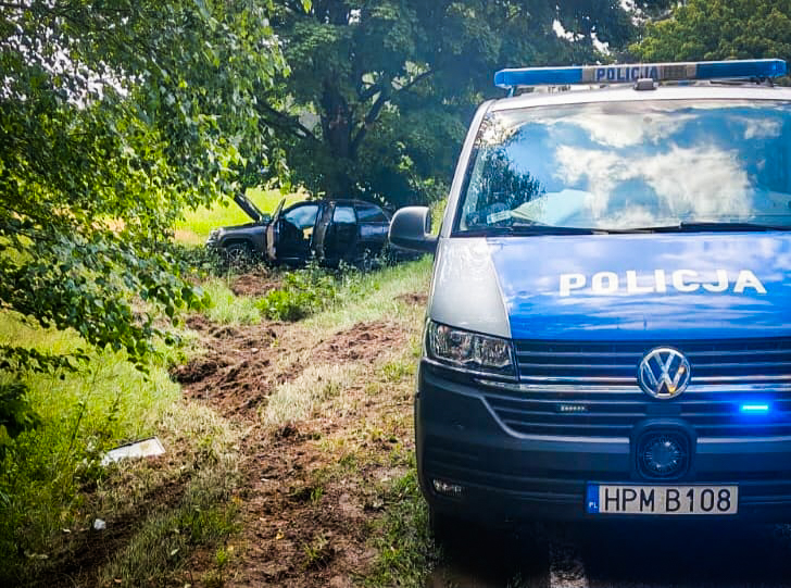 Cztery osoby trafiły do szpitala po wypadku w powiecie siemiatyckim