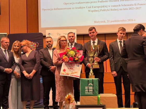Podlaska AgroLiga 2026 nagrodziła najlepszych rolników i firmy